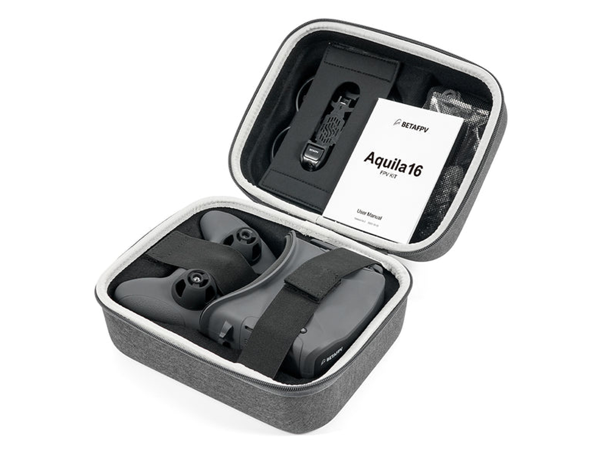 Drohne BetaFPV Aquila16 FPV Kit - Ansicht im Koffer