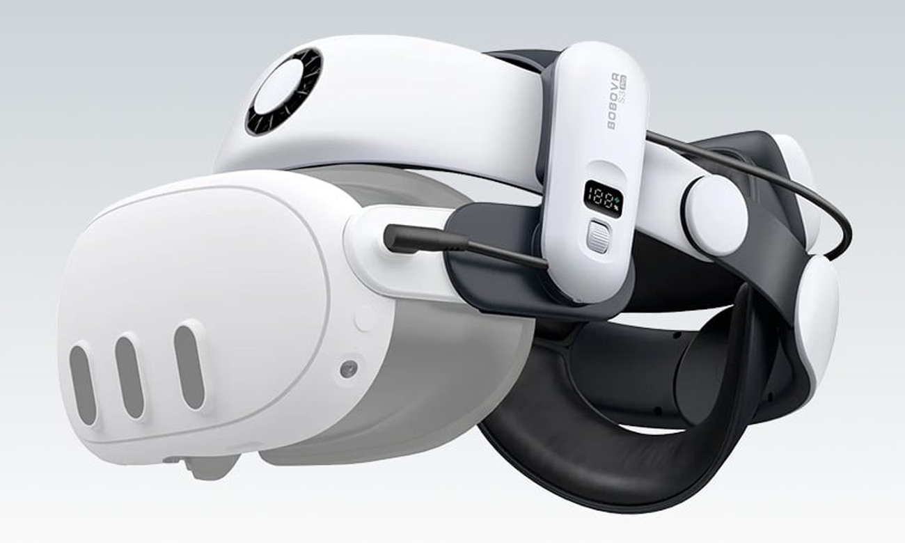 Entlastungsriemen mit Akku BOBOVR S3 PRO für Meta Quest 3 - Grafik