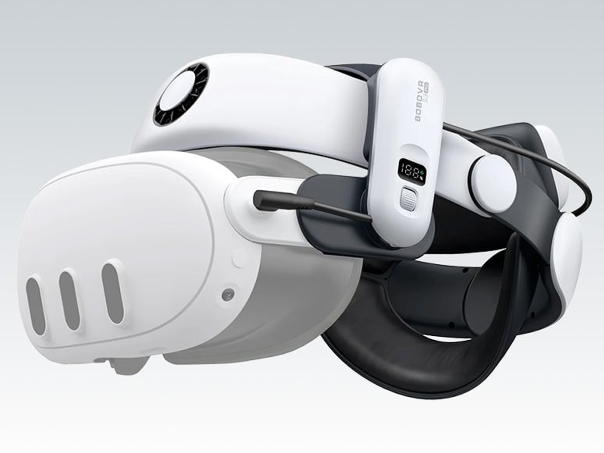 Entlastungsriemen mit Akku BOBOVR S3 PRO für Meta Quest 3 - Grafik