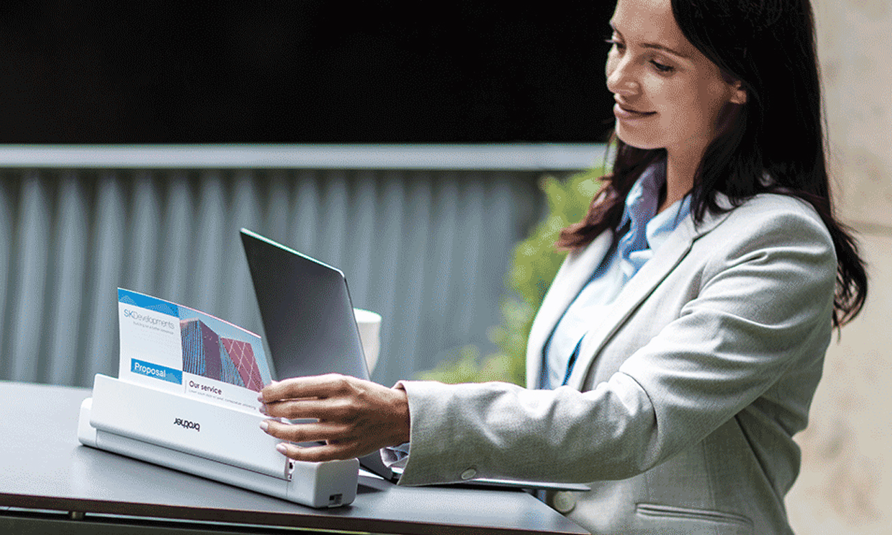 Brother DS740 skanowanie w biurze