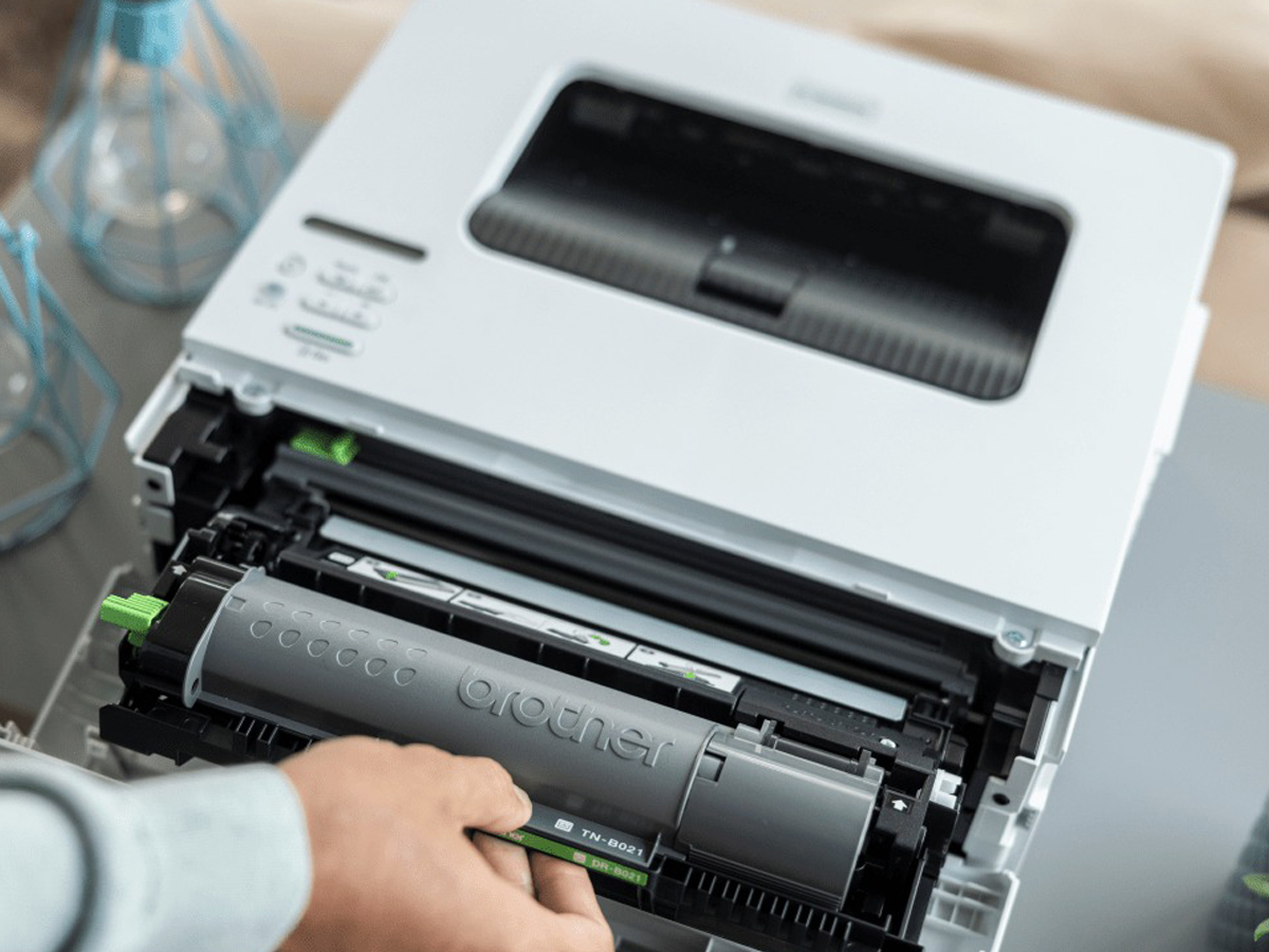 Brother HL-B2180DW Tonerwechsel