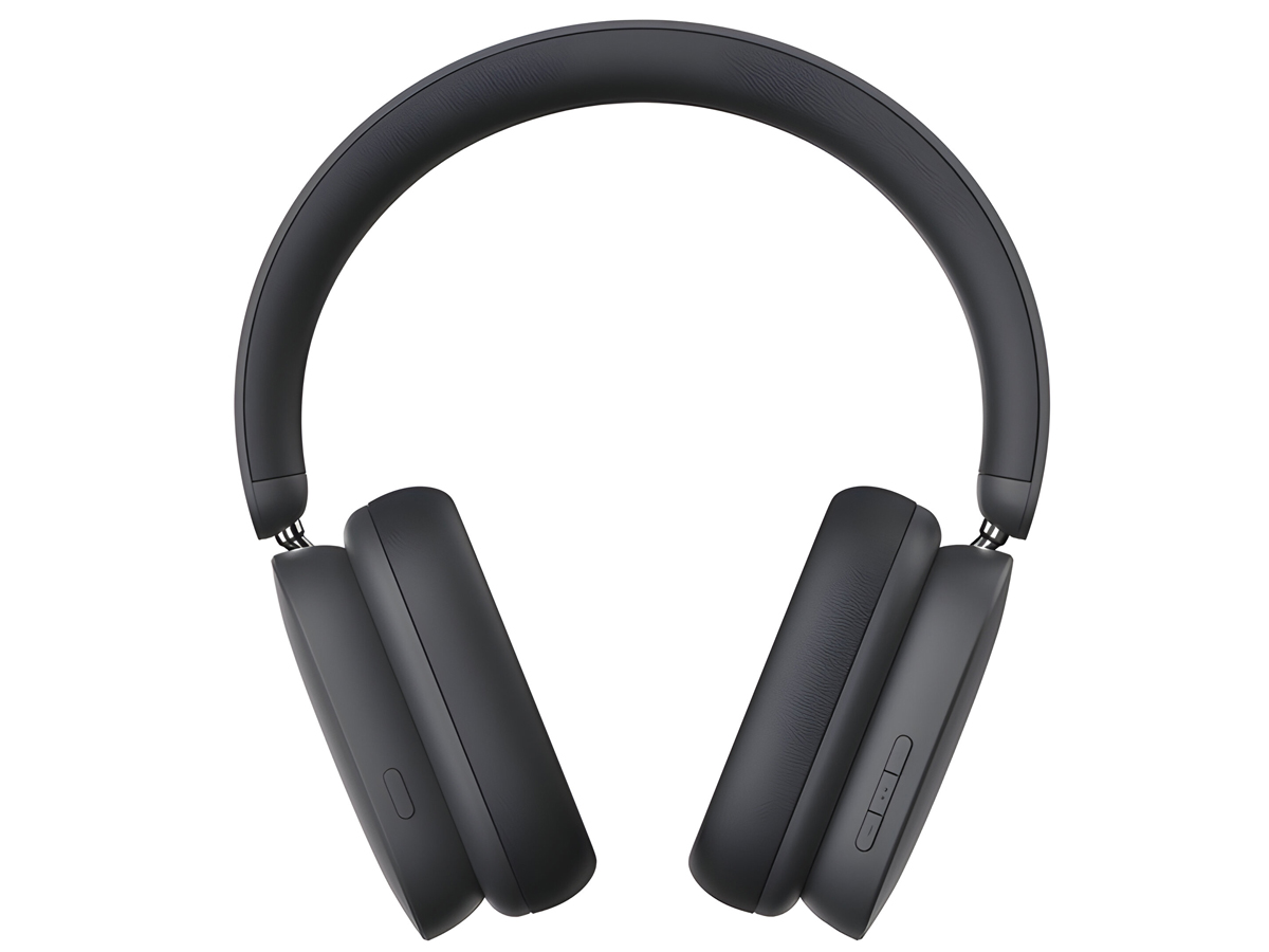 Baseus Bowie H1 Kabellose Kopfhörer Grau - Vorderansicht