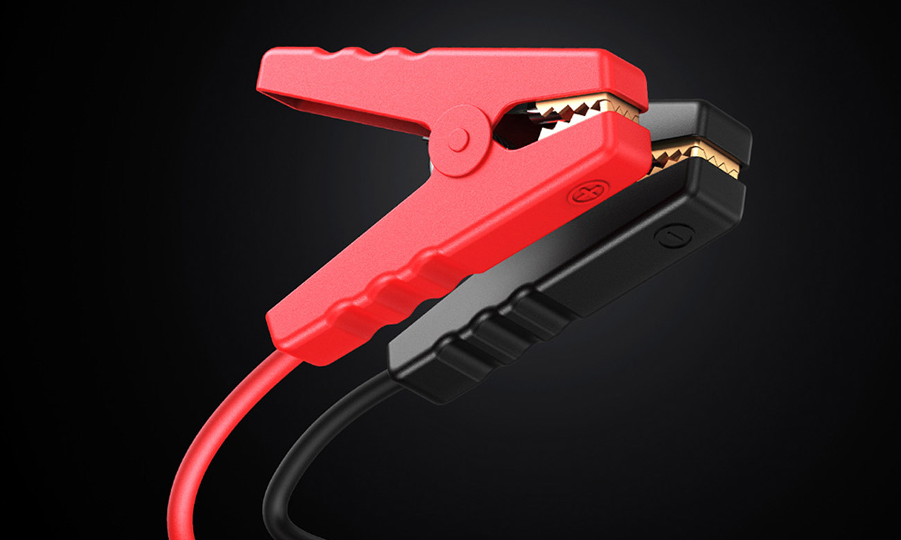 Baseus Super Energy Ultra Car Jump Starter klemy