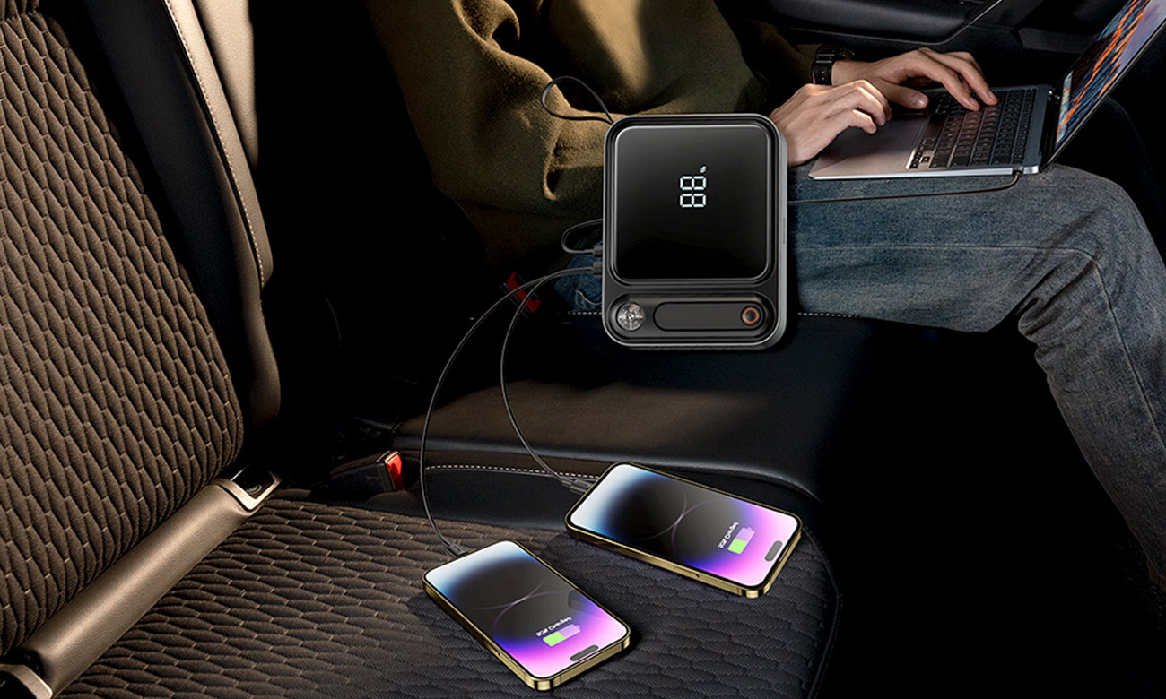 Baseus Super Energy Ultra Car Jump Starter zasilanie