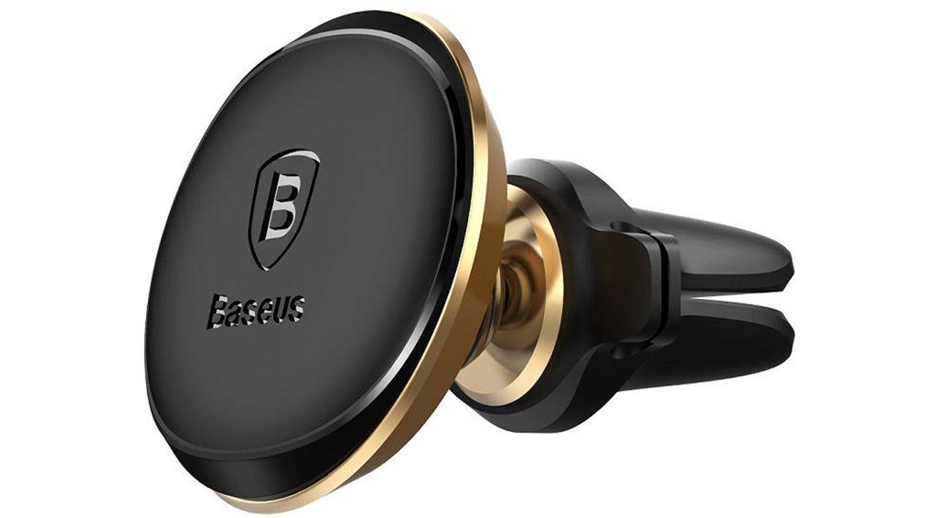 Baseus Magnetische Handyhalterung für das Lüftungsgitter (Gold)