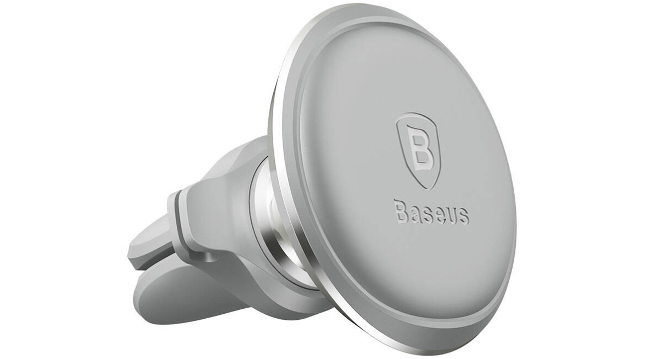 Baseus Magnetische Handyhalterung für das Lüftungsgitter (Silber)