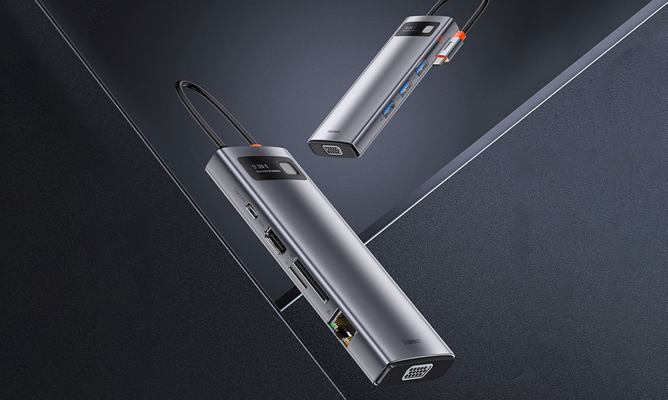 Baseus 9-in-1 Metal Gleam Series