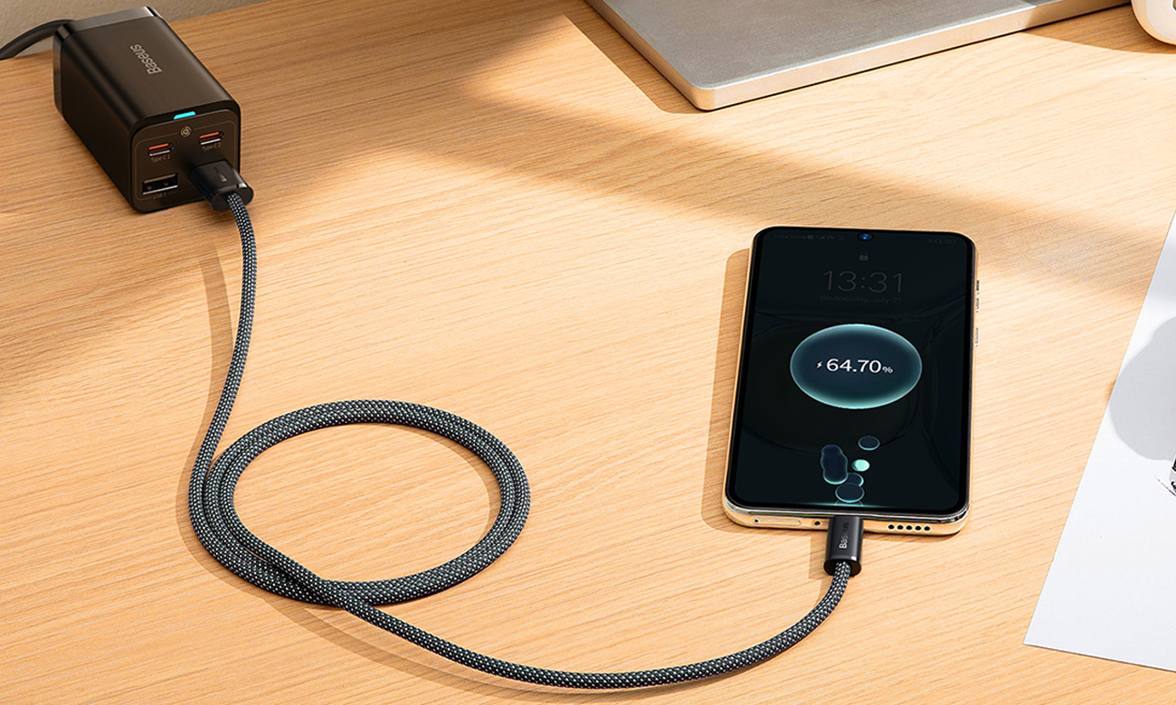 Baseus Dynamic Series Kabel - USB-C 100W 1m grau