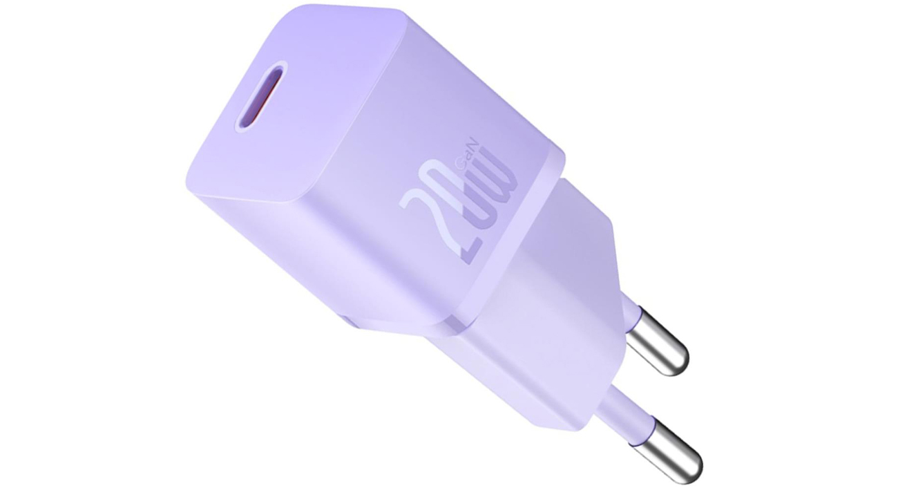 Baseus GaN5 mini Ladegerät 20W EU (lila)