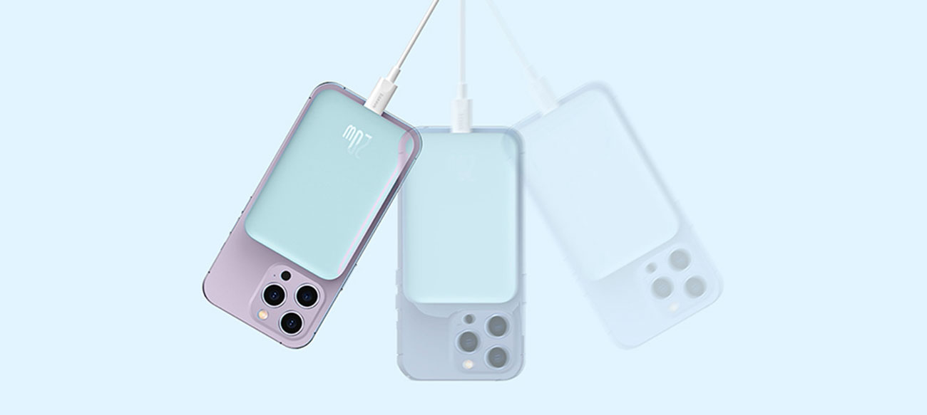 Baseus Magnetic Mini Wireless Charging Power Bank 20W 6000mAh