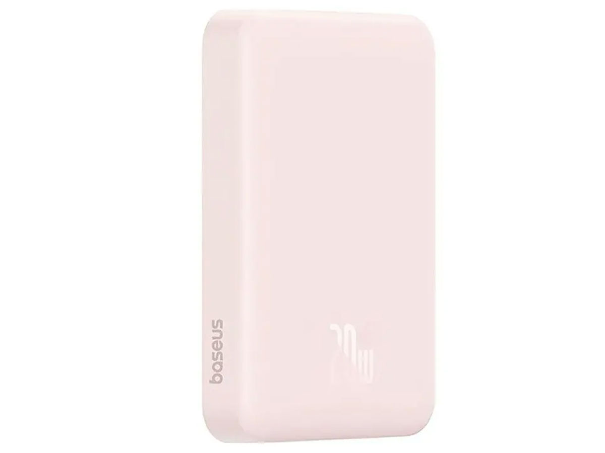 Baseus Magnetic Mini 10000mAh, USB-C 30W (rosa)