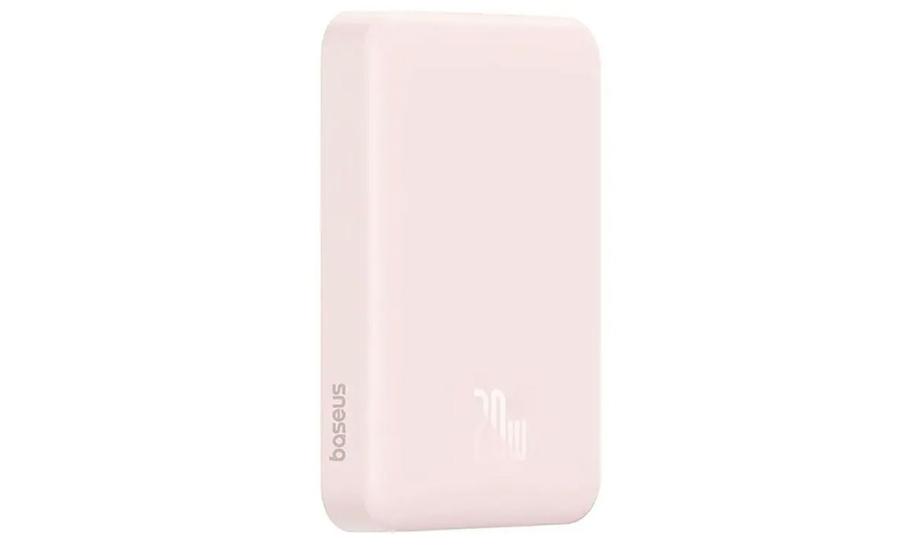 Baseus Magnetic Mini 10000mAh, USB-C 30W (rosa)
