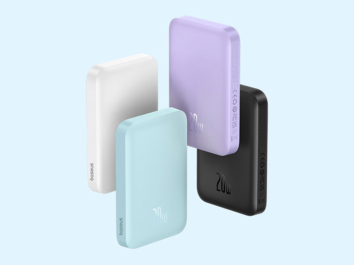 Baseus Mini Induktionsladegerät 20W (schwarz)