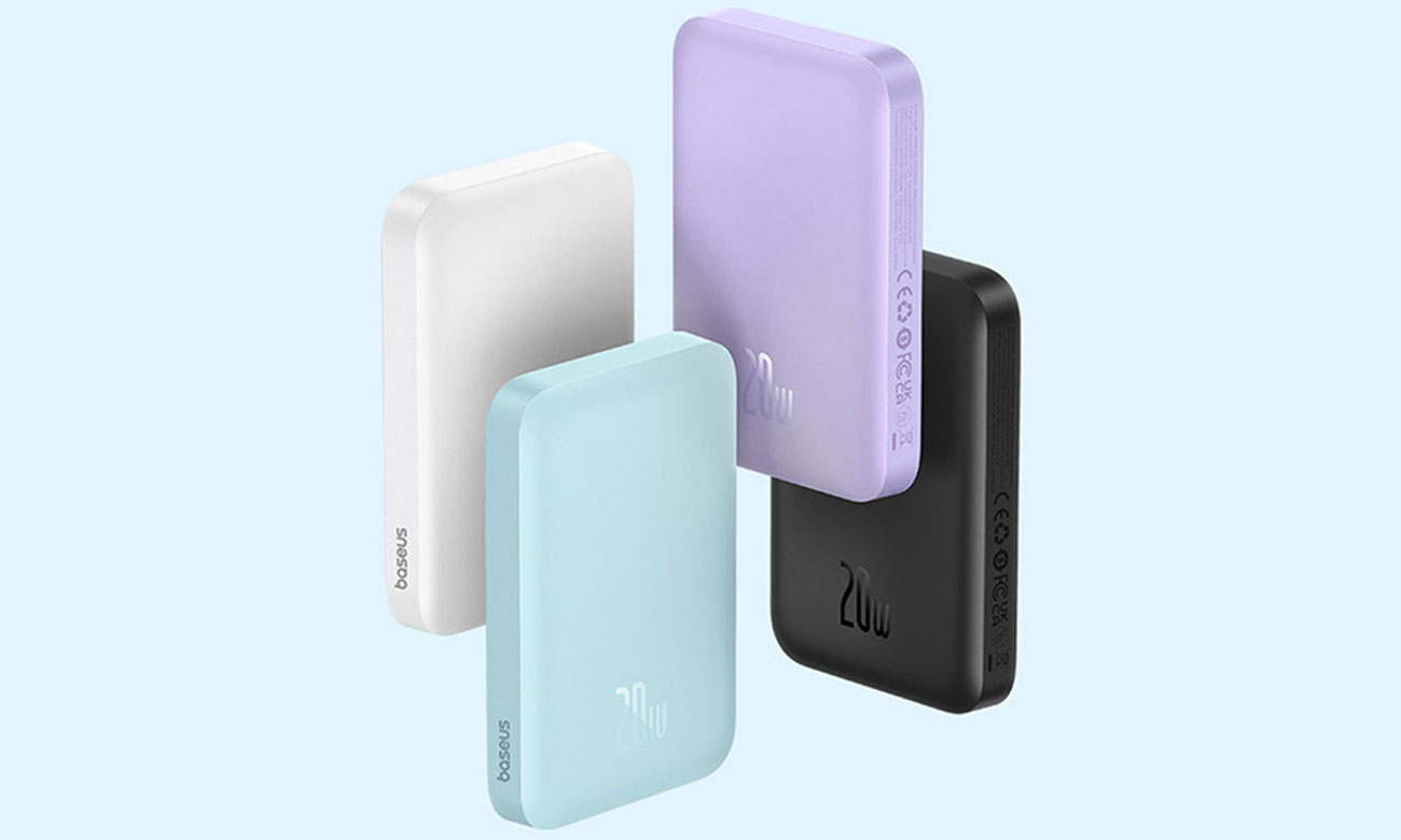 Baseus Mini Induktionsladegerät 20W (schwarz)