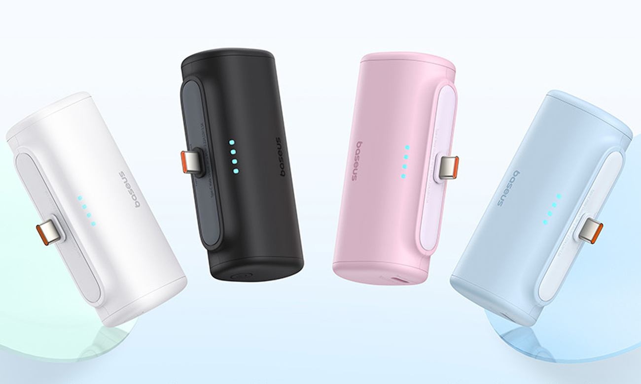 Powerbank Baseus Compact USB-C 5000mAh 20W (rosa)