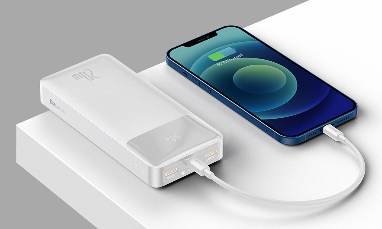 Baseus Bipow Powerbank zasilanie