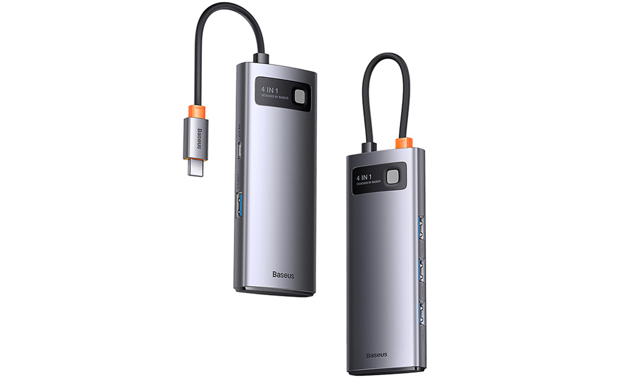 Baseus Metal Gleam Series 4-in-1 Anschlüsse