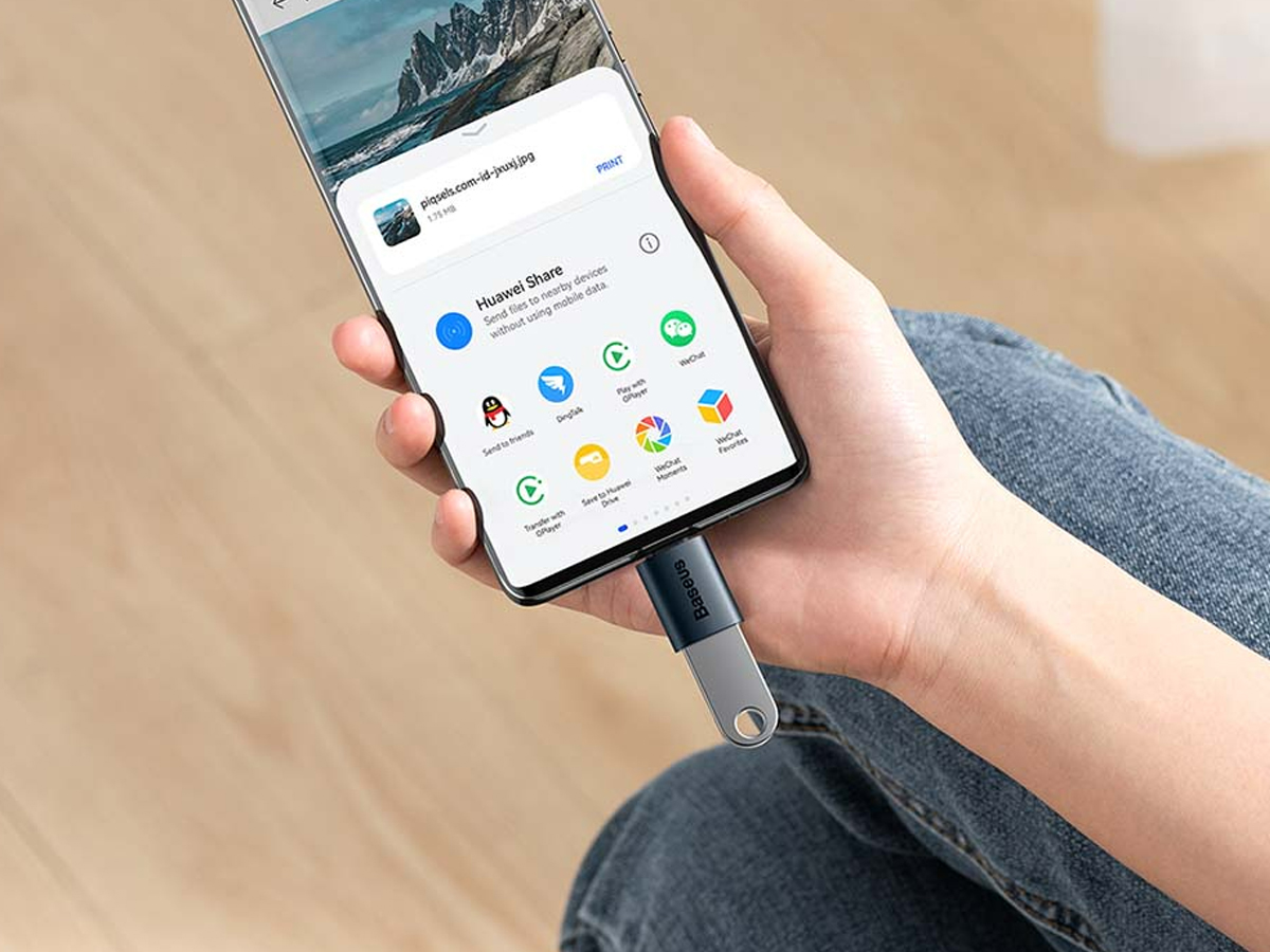 Baseus Ingenuity Series Adapter OTG Type-C - USB-A USB3.1 10GB