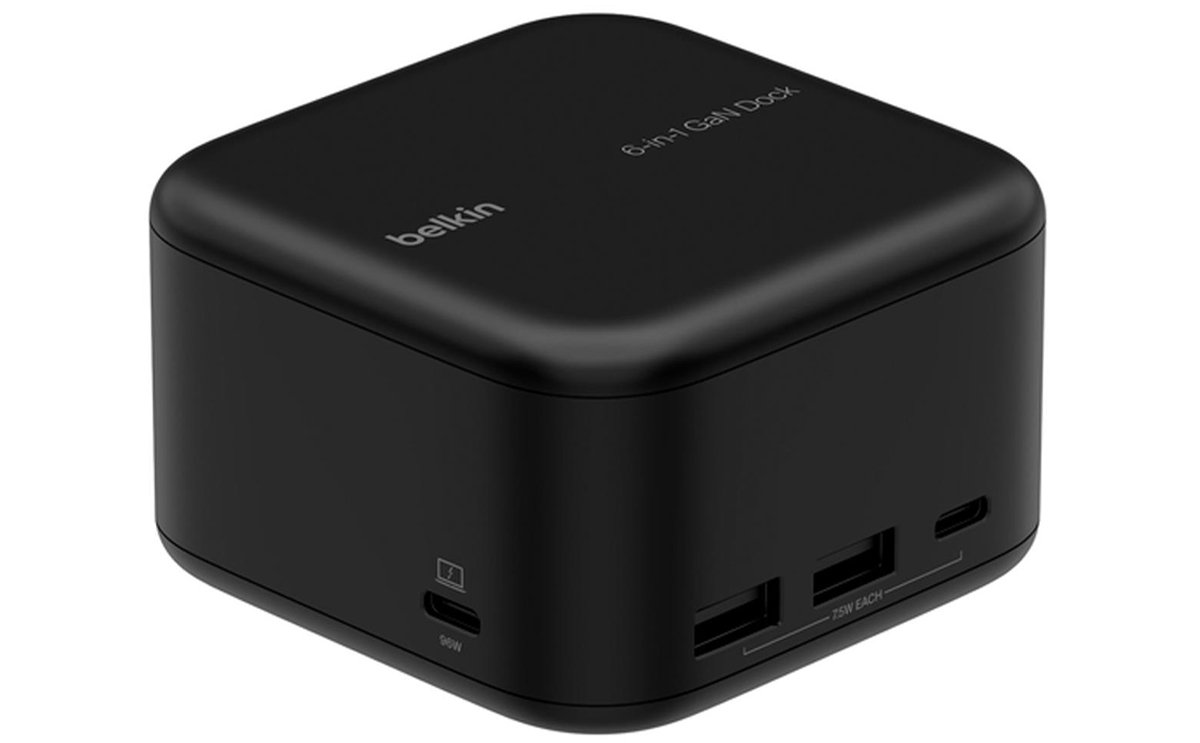 Belkin GaN 6-in-1 Dockingstation USB-A USB-C Eth HDMI PD