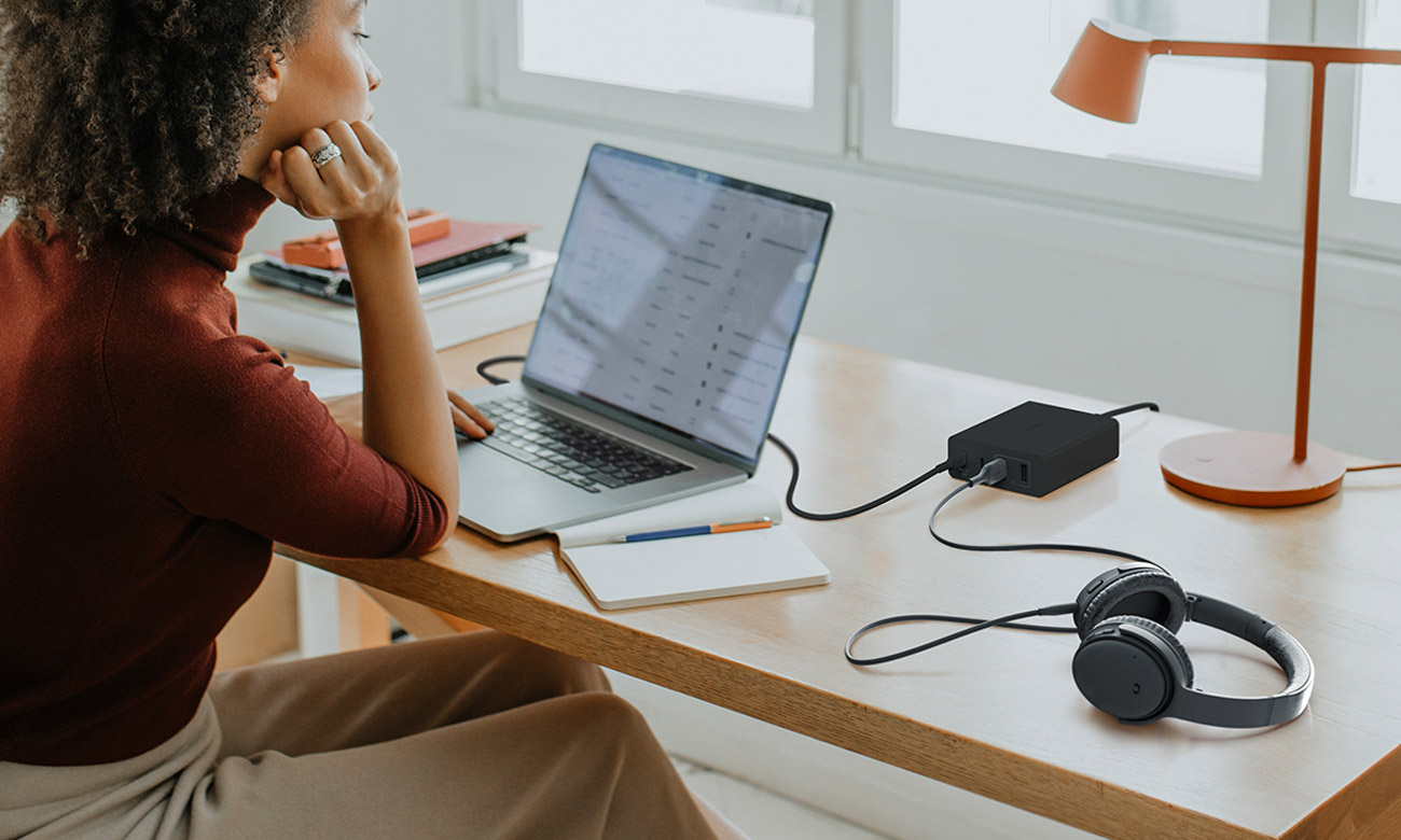 Belkin GaN 108W Netzladegerät angeschlossene Geräte