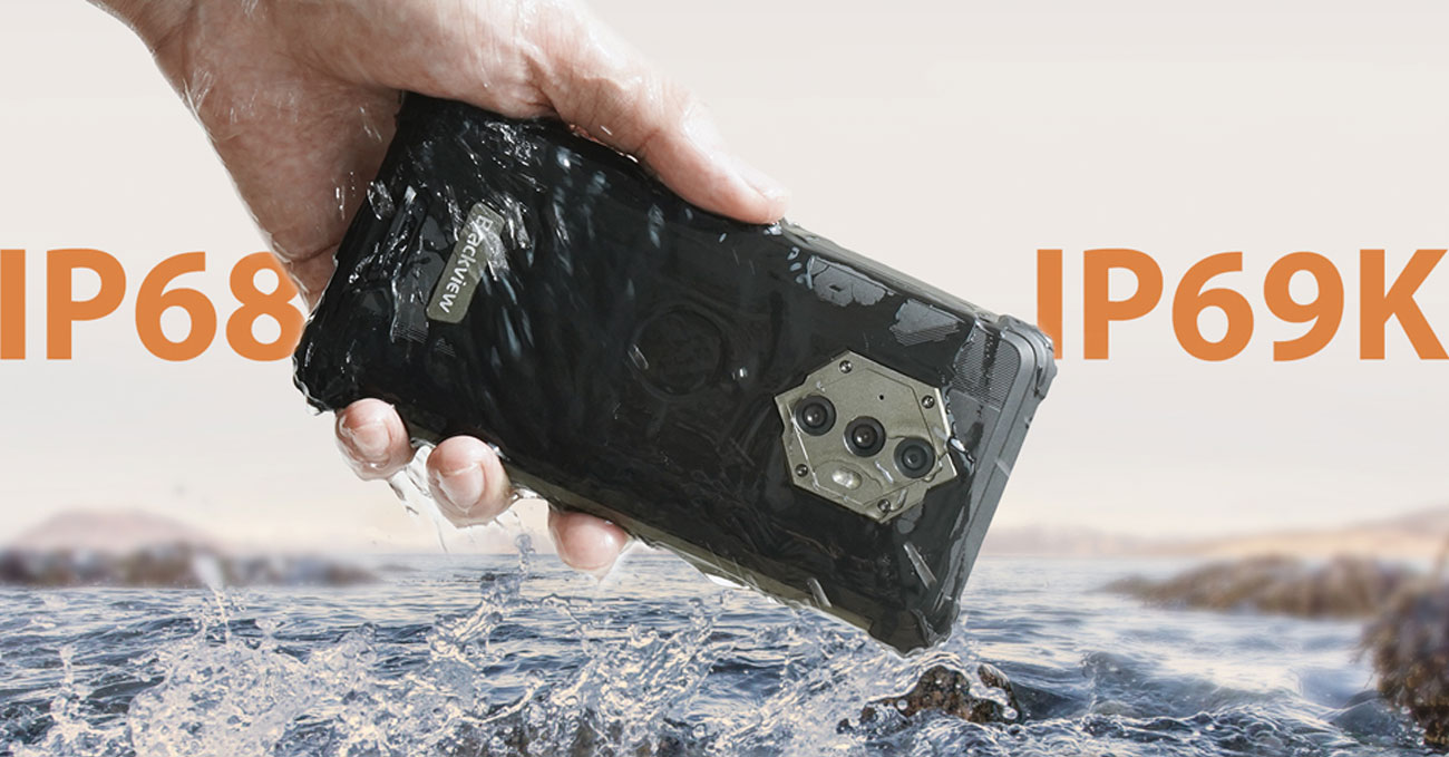 Robustes Gehäuse des Blackview BV6600