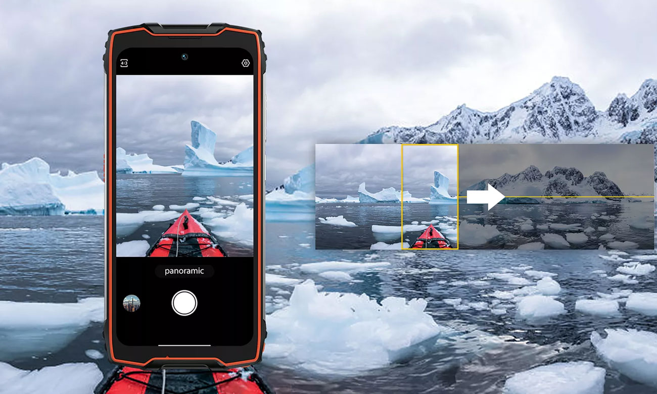 Aparat Blackview BV9300 tryb fotograficzny