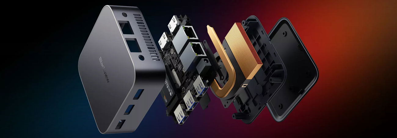 Blackview MP80 Gehäuse-Innenseite