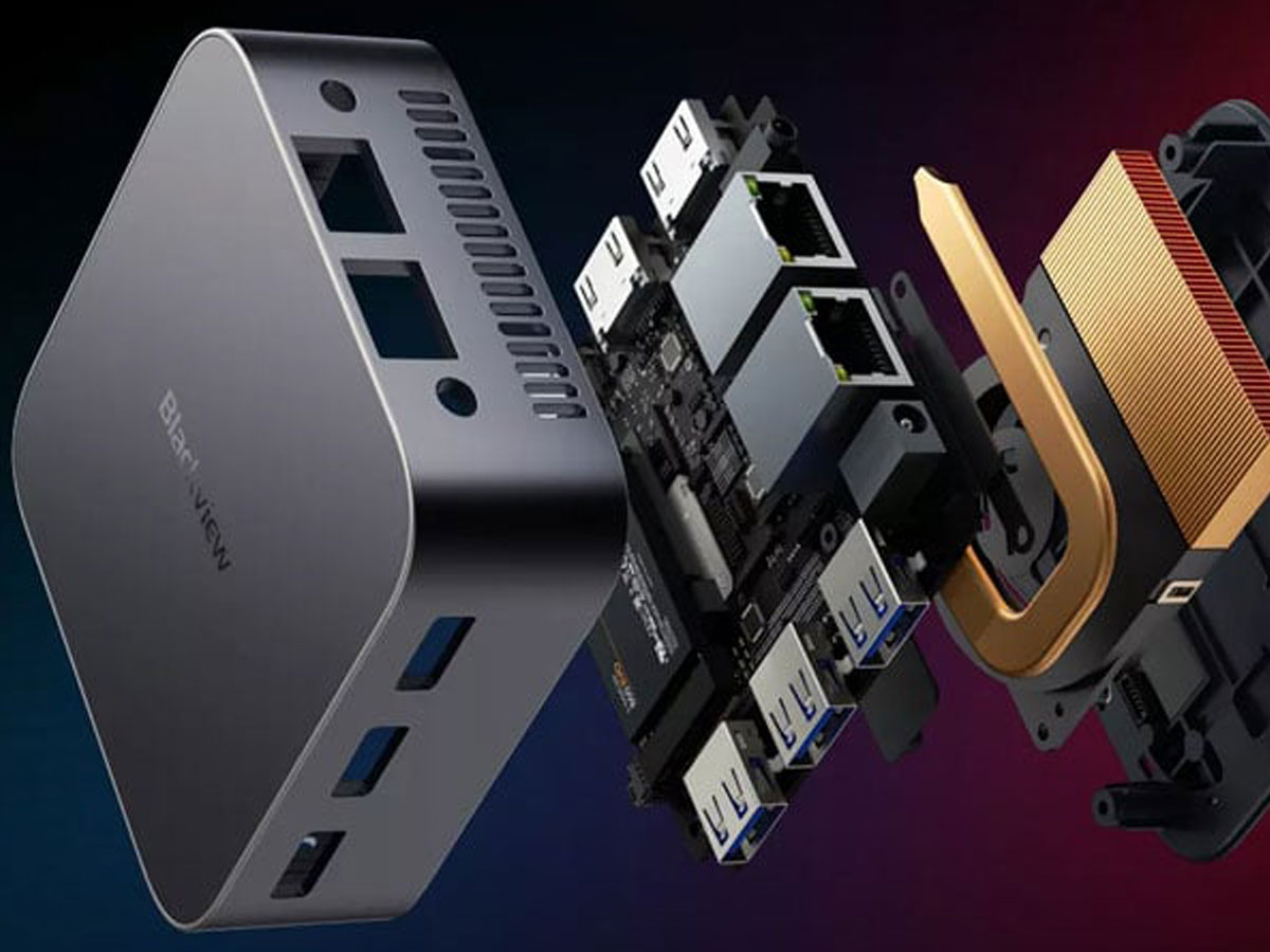 Blackview MP80 wnętrze