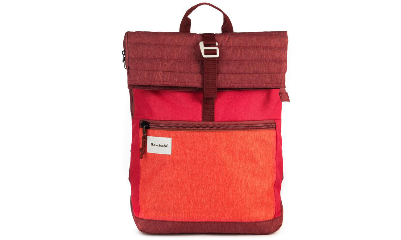 Laptop-Rucksack Bombata Big Nylon 2.0 burgunderrot