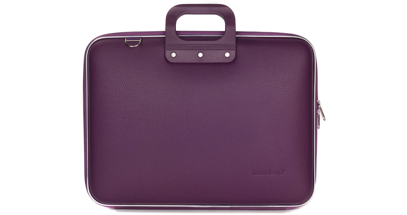Torba na laptopa Bombata Maxi 17'' śliwkowa E00651-27