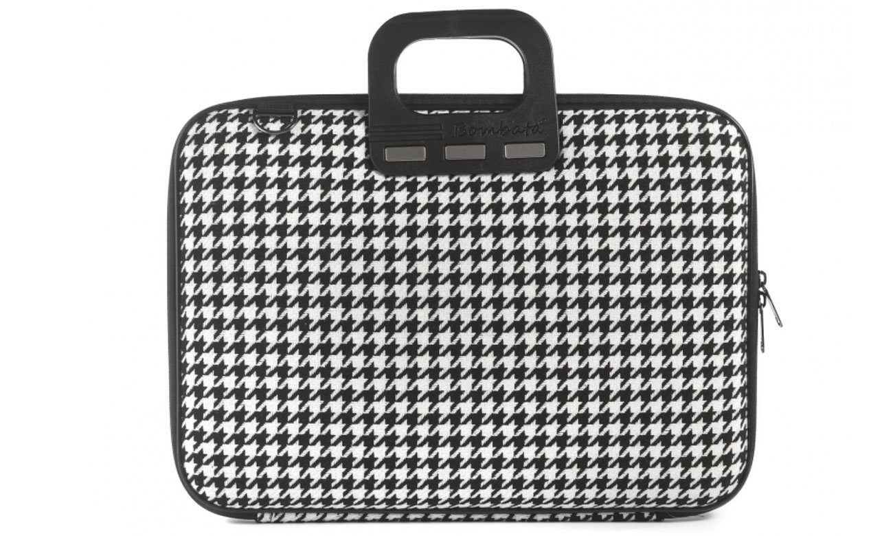Laptoptasche Bombata Pied de Poule 15.6 schwarz