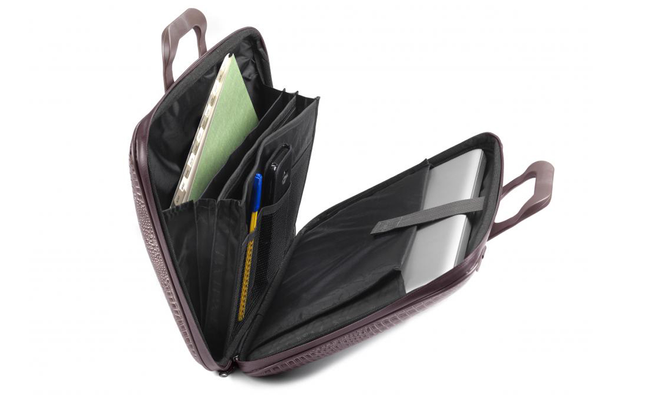 Laptop-Tasche Bombata Shiny Cocco 15,6'' pflaumenfarben