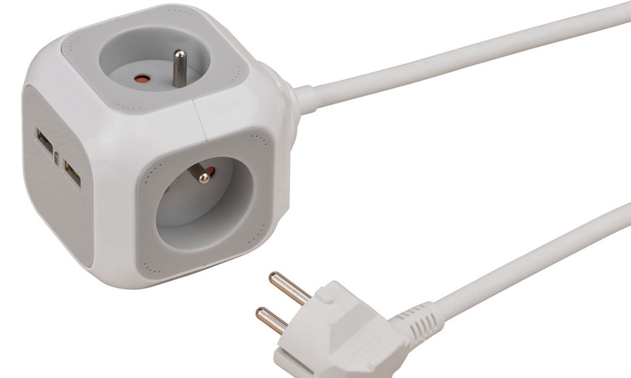 Brennenstuhl ALEA-Power 4 gn 1,4 m 2 x USB