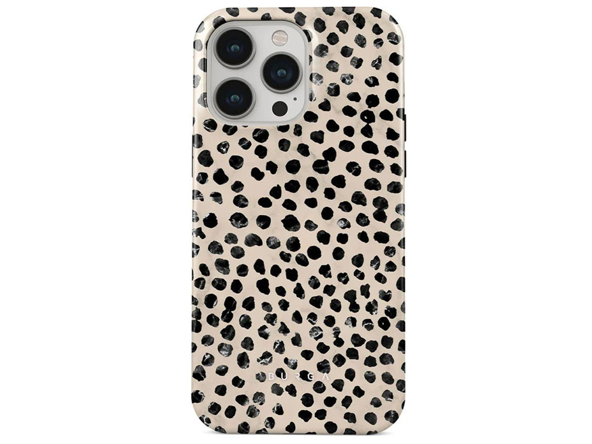 Burga Tough MagSafe Hülle Gunmetal iPhone 15 Pro Almond Latte