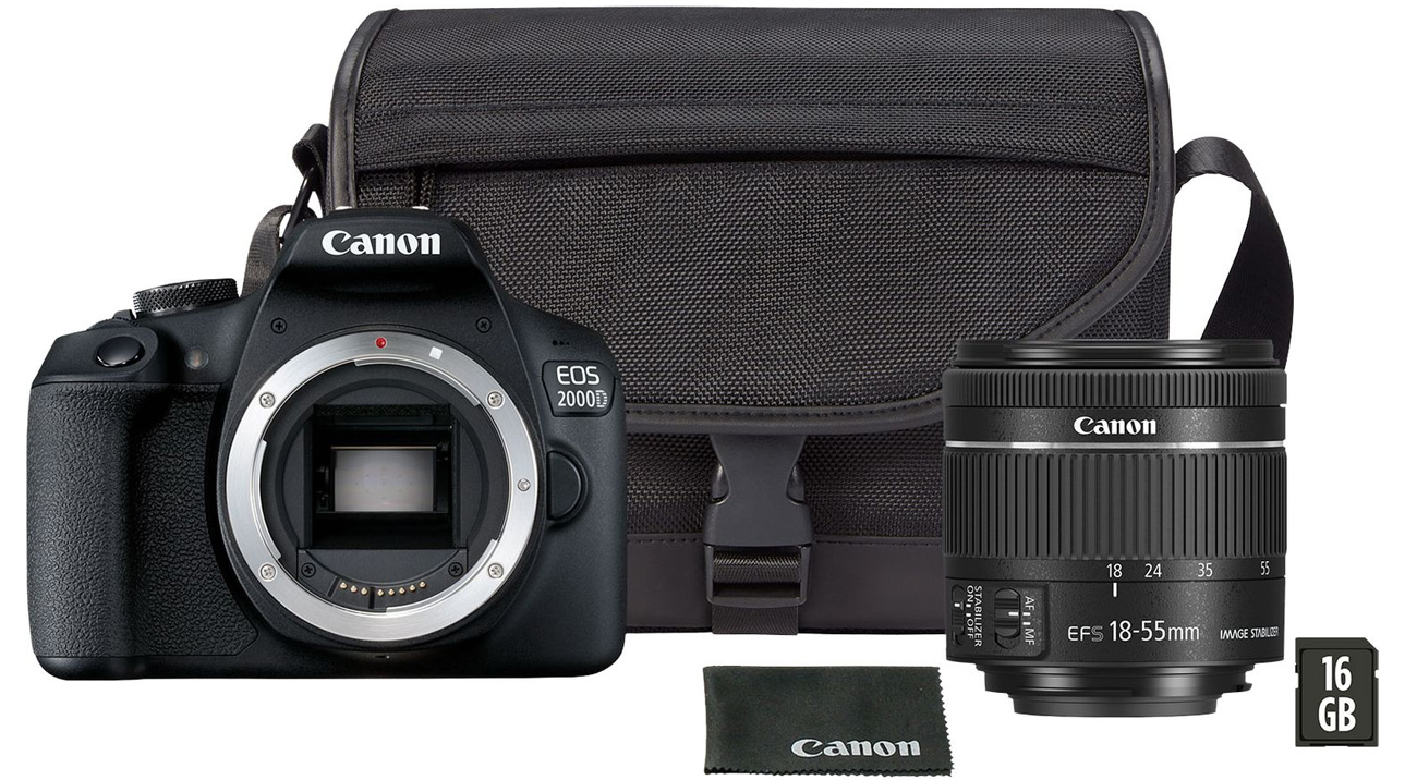 Canon EOS 2000D 18-55 IS Wichtige Merkmale