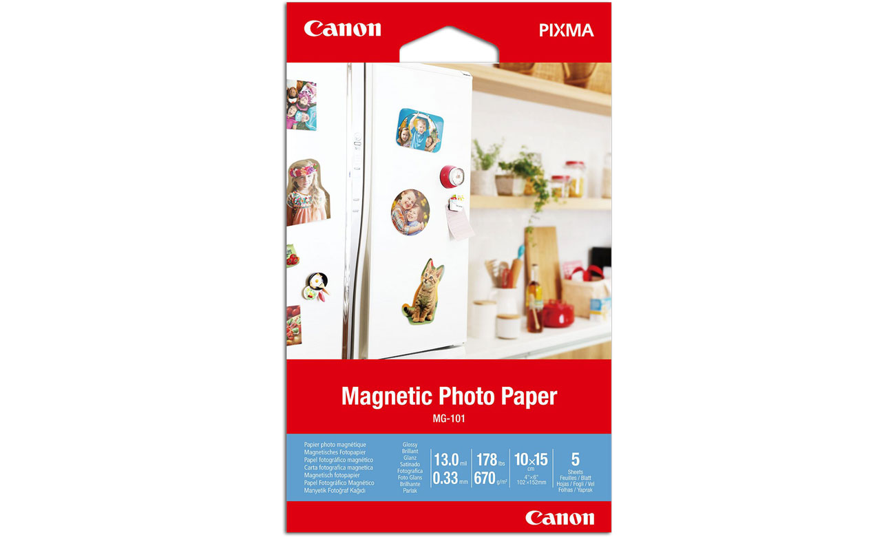 Papier für Canon Drucker Magnetisches Papier MG-101 3634C002 / 899696