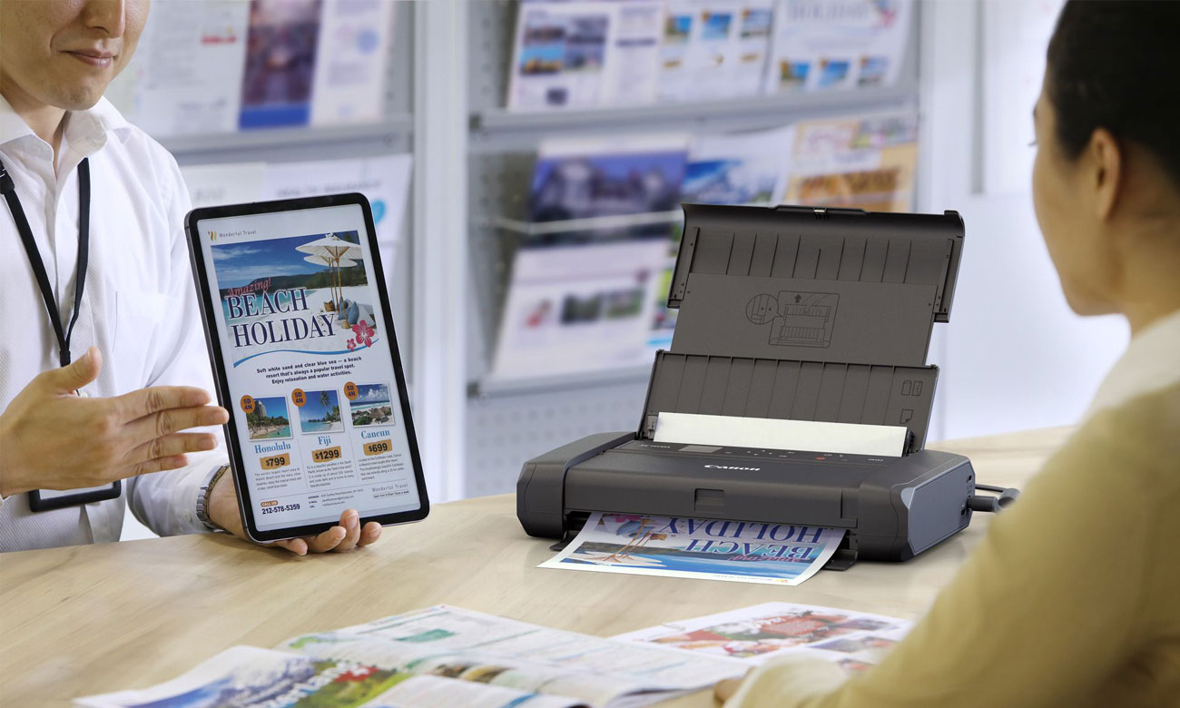 Canon Pixma TR150 mit Akku