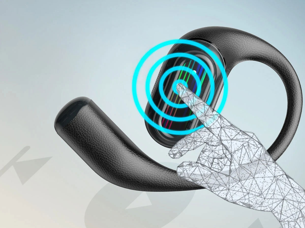 Drahtlose Kopfhörer CANYON OnFlow 12 Schwarz - Lifestyle-Grafik