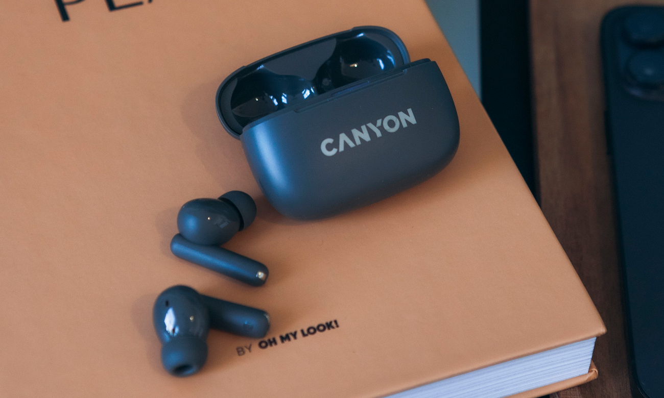 Kabellose Kopfh&ouml;rer CANYON OnGo TWS-10 Grau