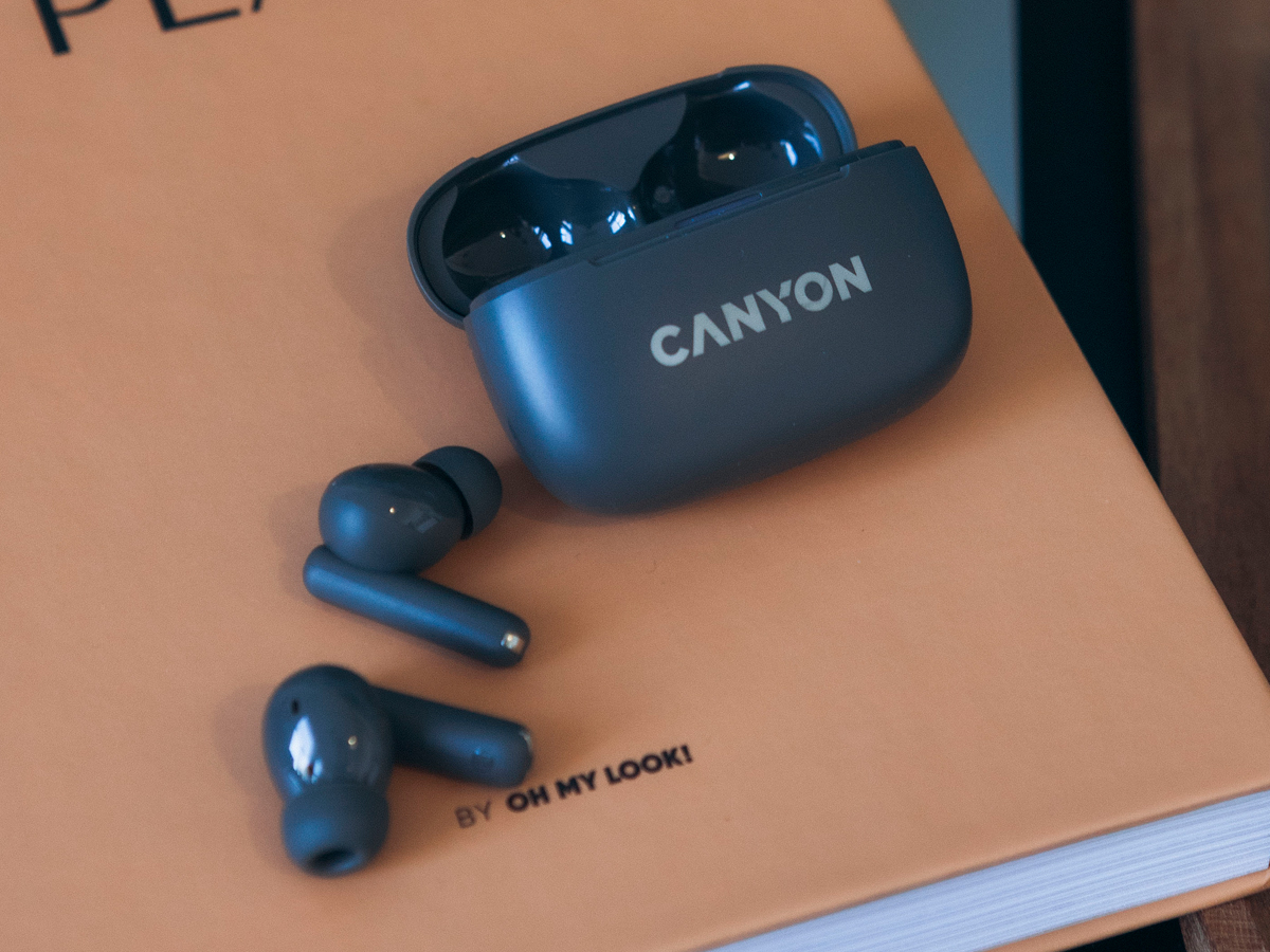 Kabellose Kopfh&ouml;rer CANYON OnGo TWS-10 Grau