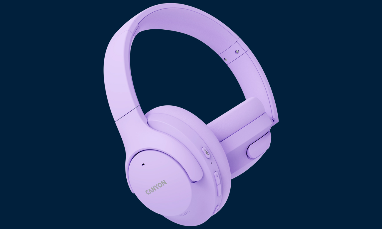 Kabellose Kopfhörer CANYON OnRiff 10 Lila