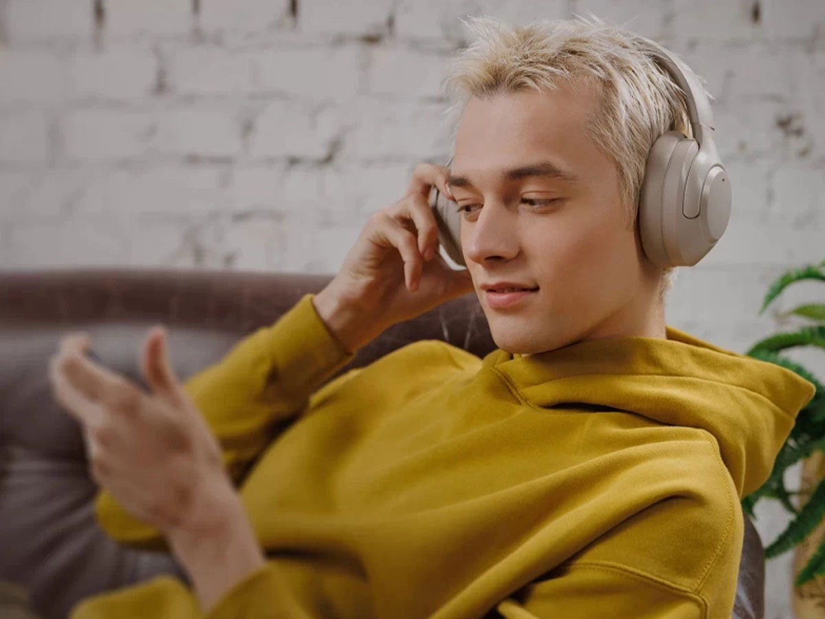 Drahtlose Canyon OnRiff 6 ANC Kopfhörer Beige - Lifestyle-Grafik