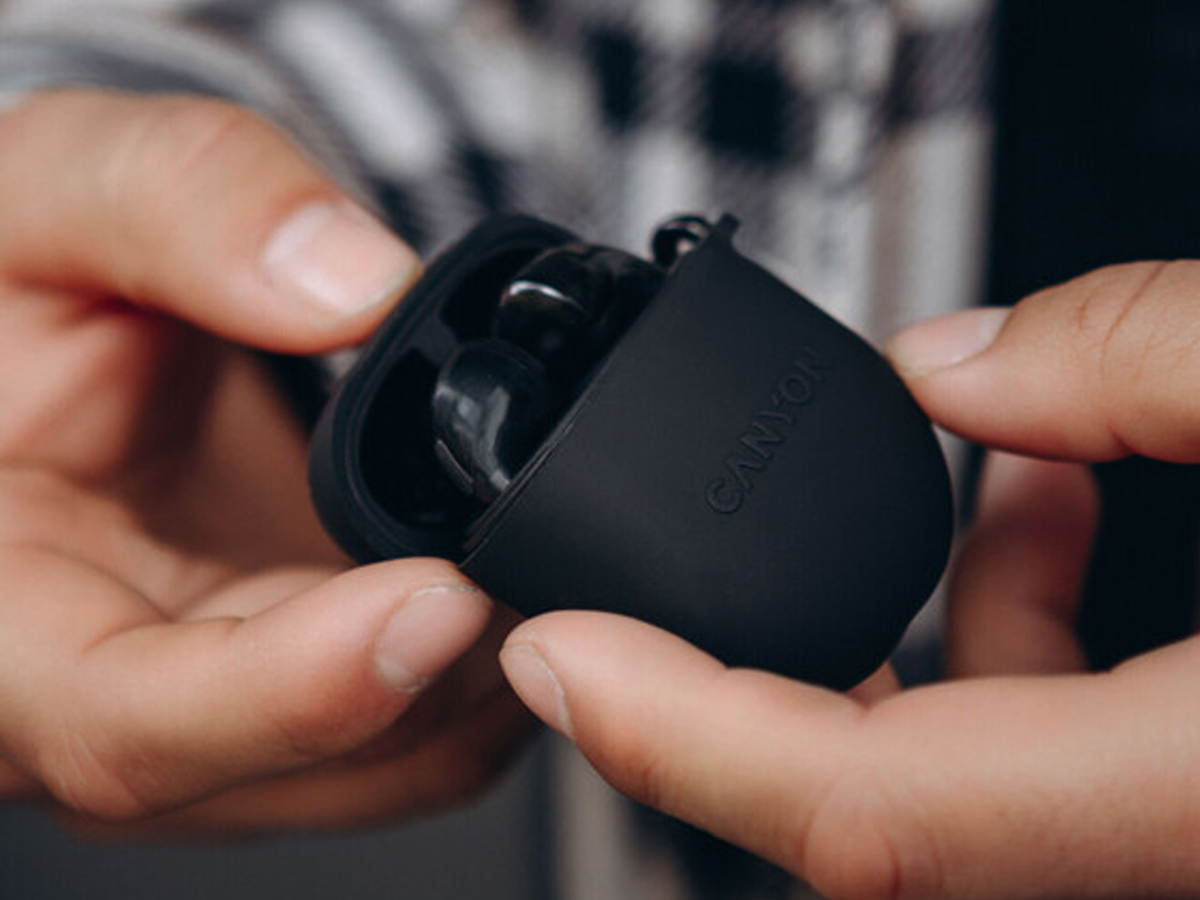 Kabellose Kopfhörer CANYON TWS-6 Schwarz