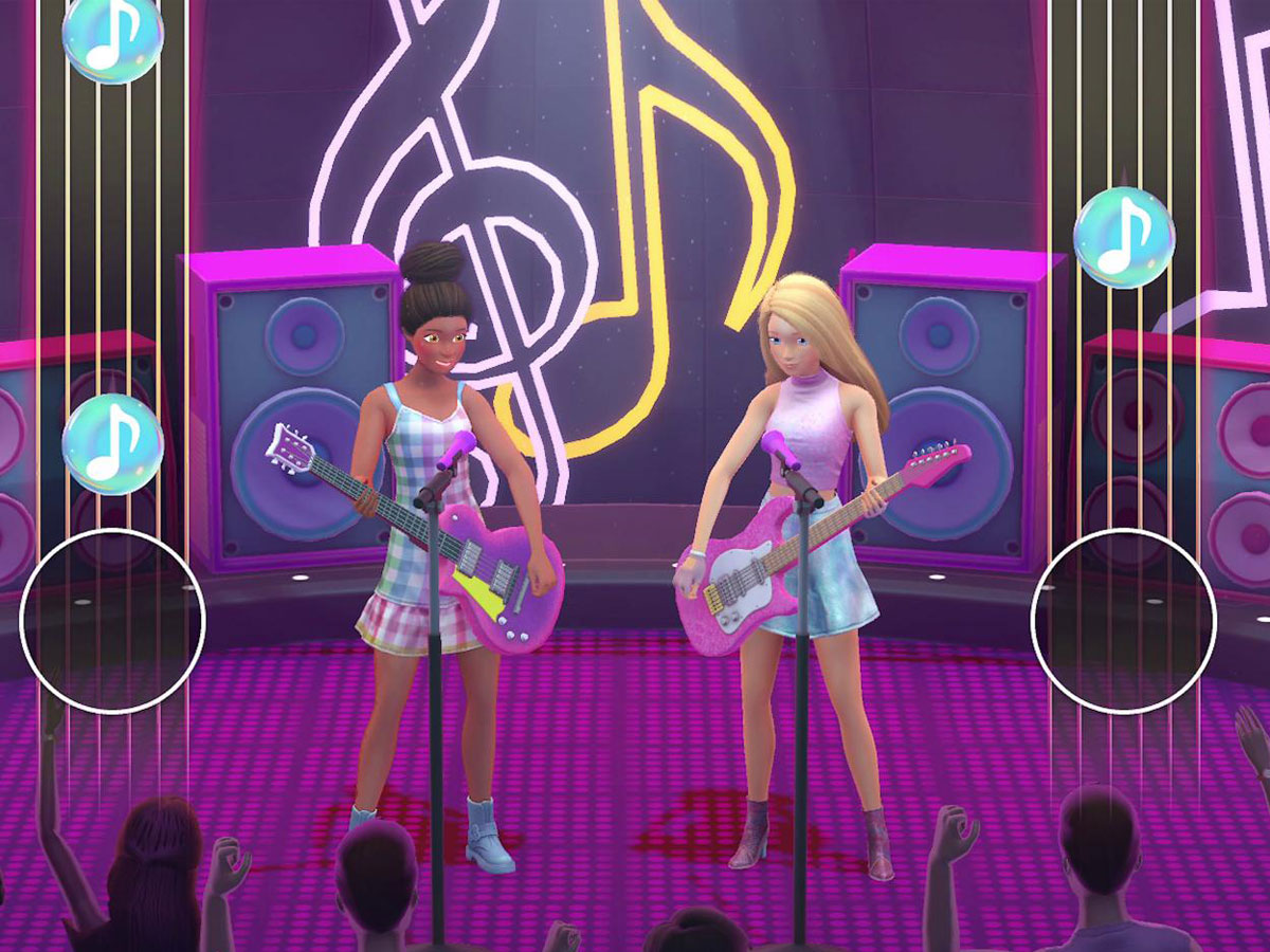 Screenshot aus dem Spiel Barbie: Project Friendship