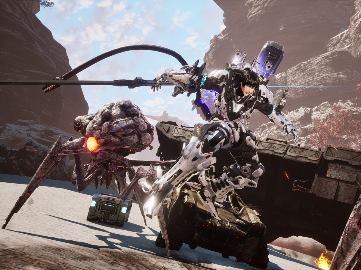 Screenshot aus Daemon X Machina: Titanic Scion