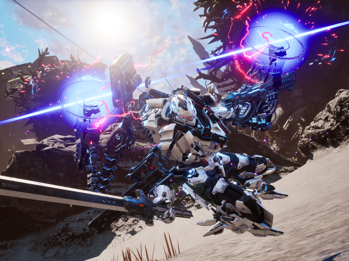 Screenshot aus Daemon X Machina: Titanic Scion