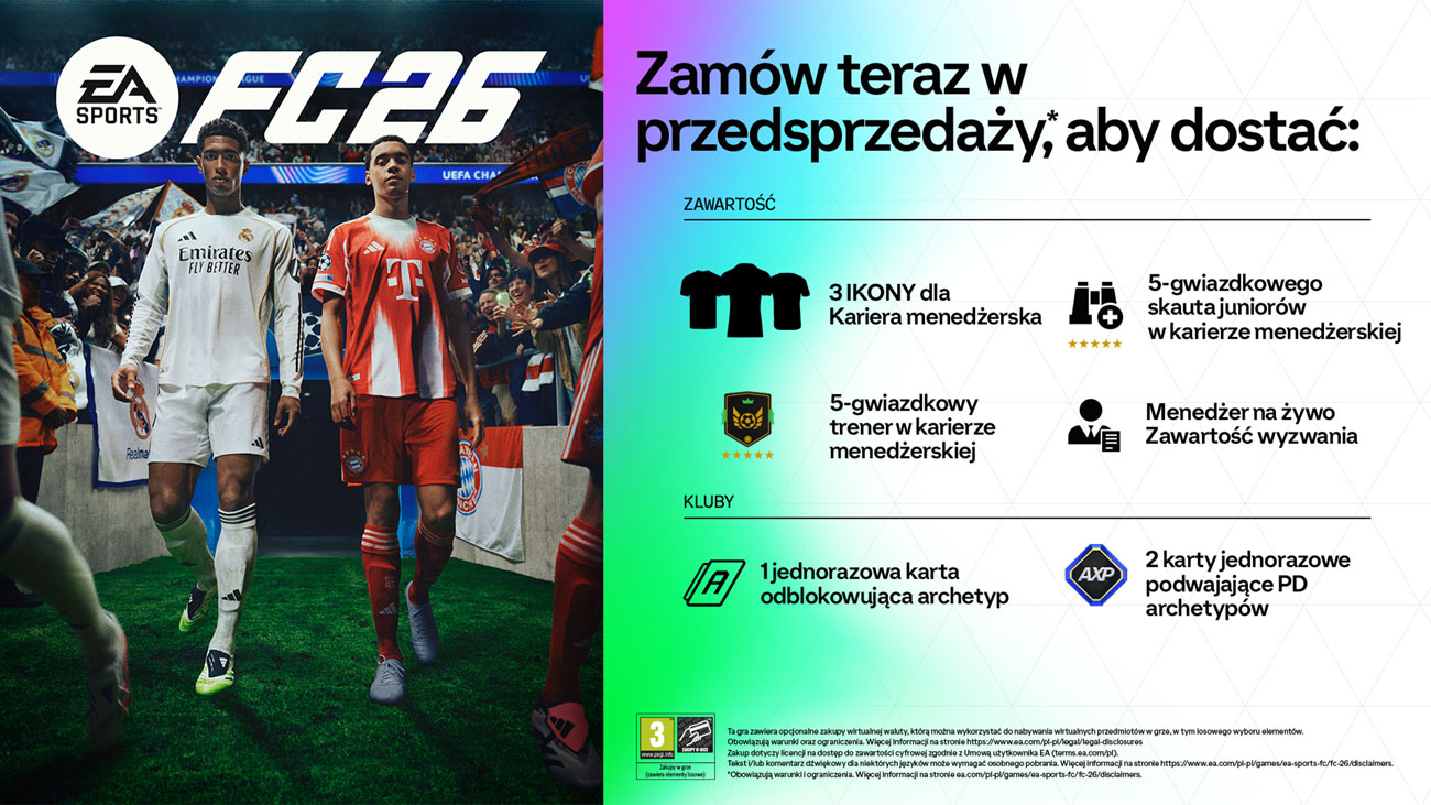 Zusatzinhalte für Vorbestellungen des Spiels EA SPORTS FC 26