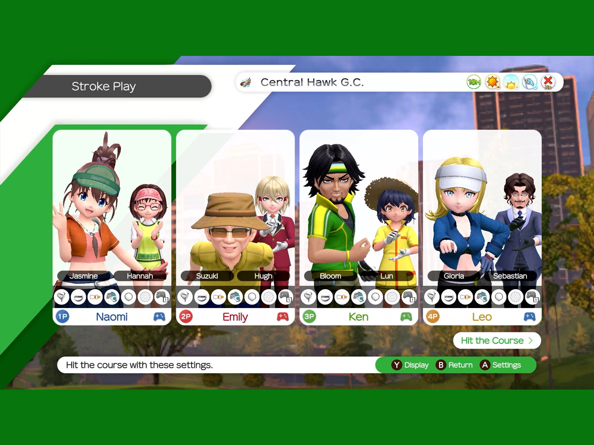 Screenshot aus dem Spiel Everybody's Golf Hot Shots