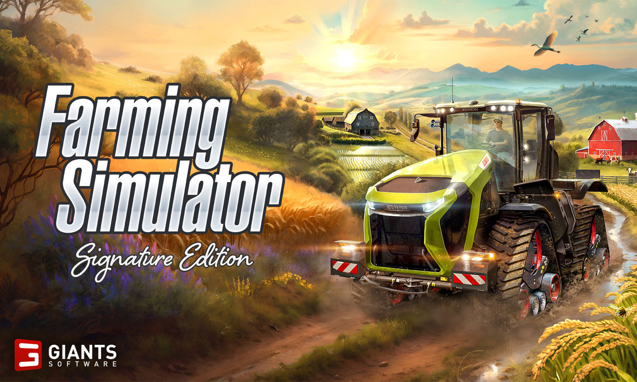 Grafik key art aus dem Spiel Farming Simulator: Signature Edition