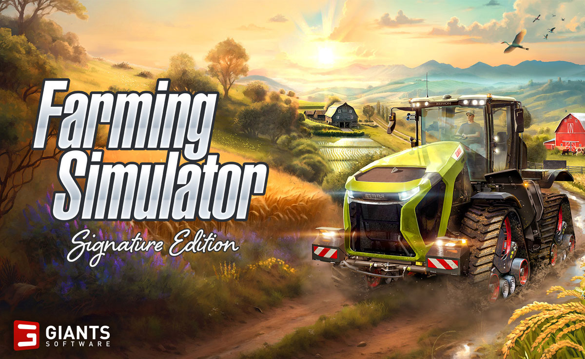Grafik key art aus dem Spiel Farming Simulator: Signature Edition